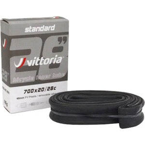 Vittoria Road Bicycle Inner Tube 700x20-28c Presta Valve 48mm