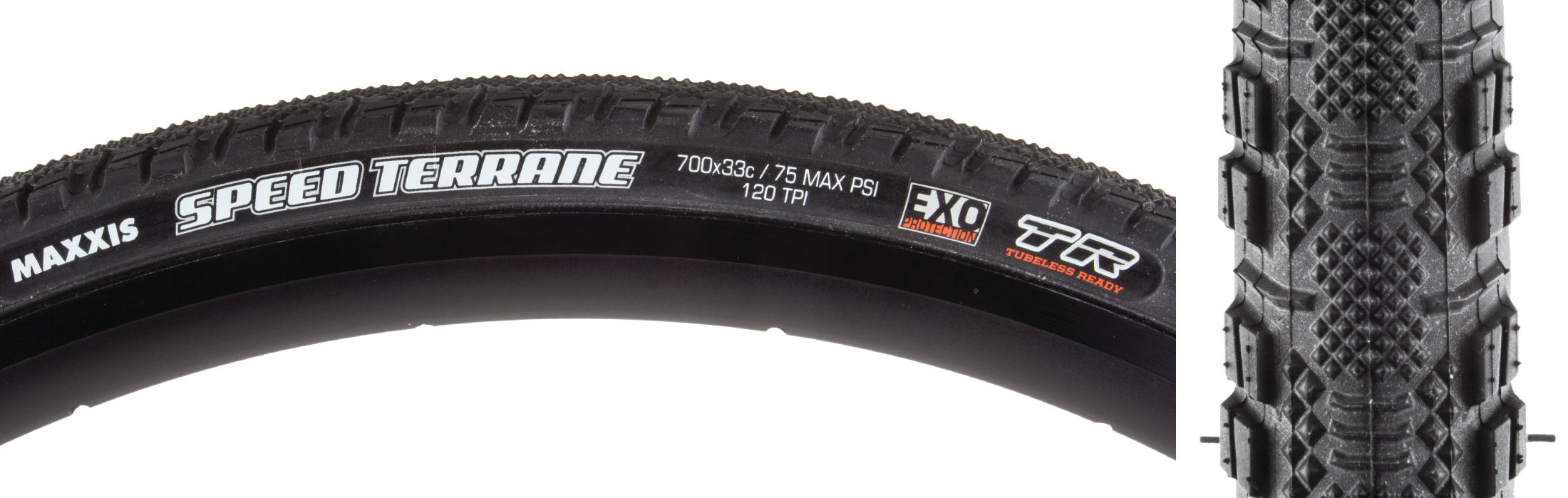 Maxxis Speed Terrane DC/EXO/TR 700x33 Tubeless Tire
