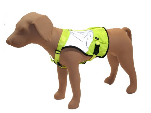 Stunt Puppy Go Dog Go Vest Flouro Yellow