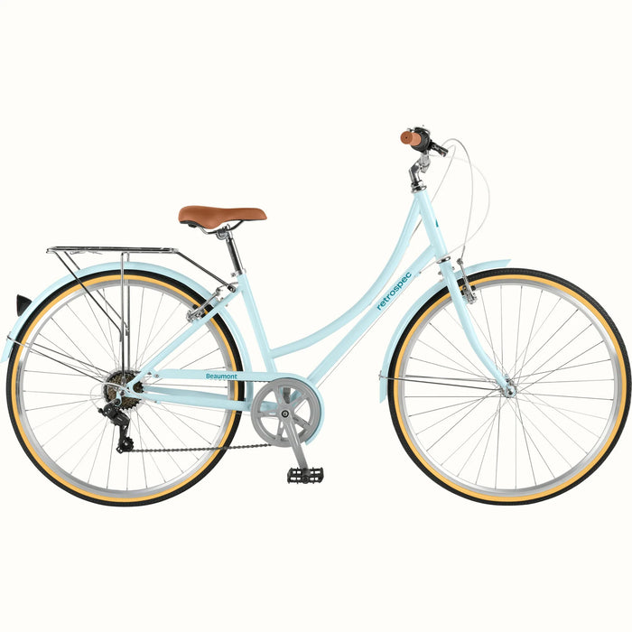Retrospec Beaumont 7-Speed Step-Thru City Bike