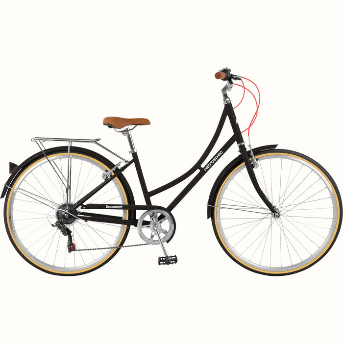 Retrospec Beaumont 7-Speed Step-Thru City Bike