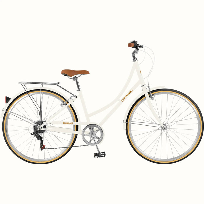Retrospec Beaumont 7-Speed Step-Thru City Bike
