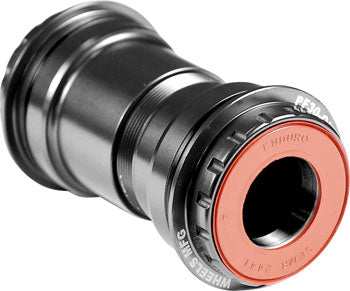 Wheels Manufacturing PressFit 30 To Shimano Bottom Bracket With Angular Contact Bearings Black Cups