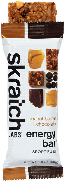 Skratch Labs Energy Bar Peanut Butter Chocolate