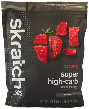 Skratch Labs Super High-Carb Drink Mix 8 Servings - Raspberry