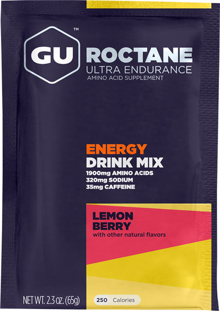 GU Roctane Energy Drink Mix, Lemon Berry