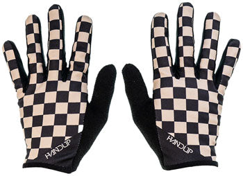 Handup Most Days Glove - Checkered Black/Tan Full Finger