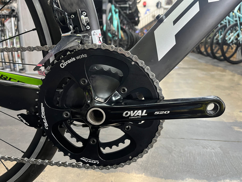 Fuji Norcom Straight 2.5 Shimano 105 11 Speed - Carbon/Green 2015 NEW