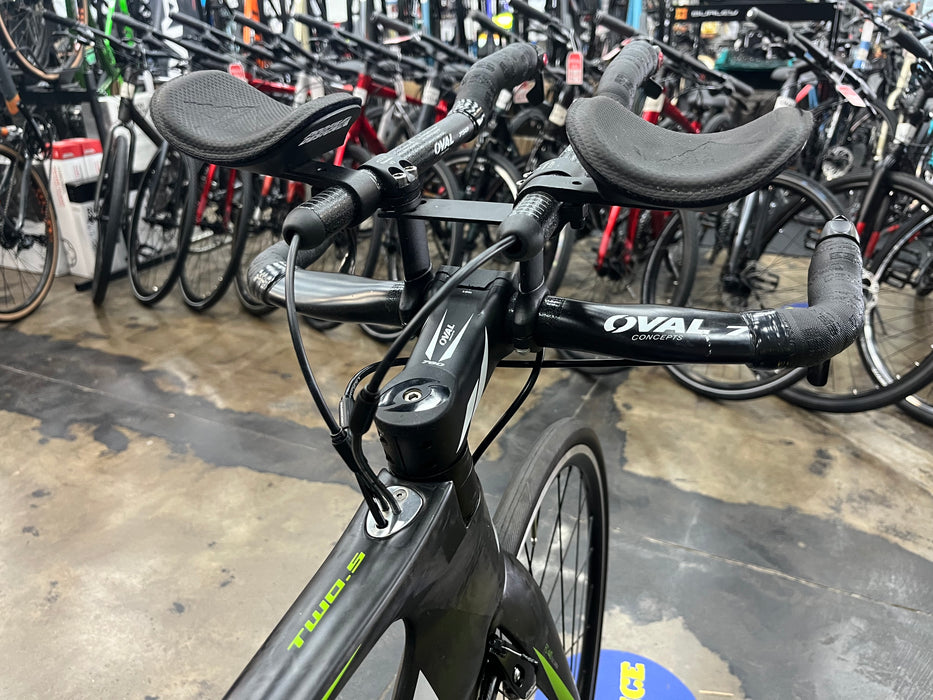 Fuji Norcom Straight 2.5 Shimano 105 11 Speed - Carbon/Green 2015 NEW