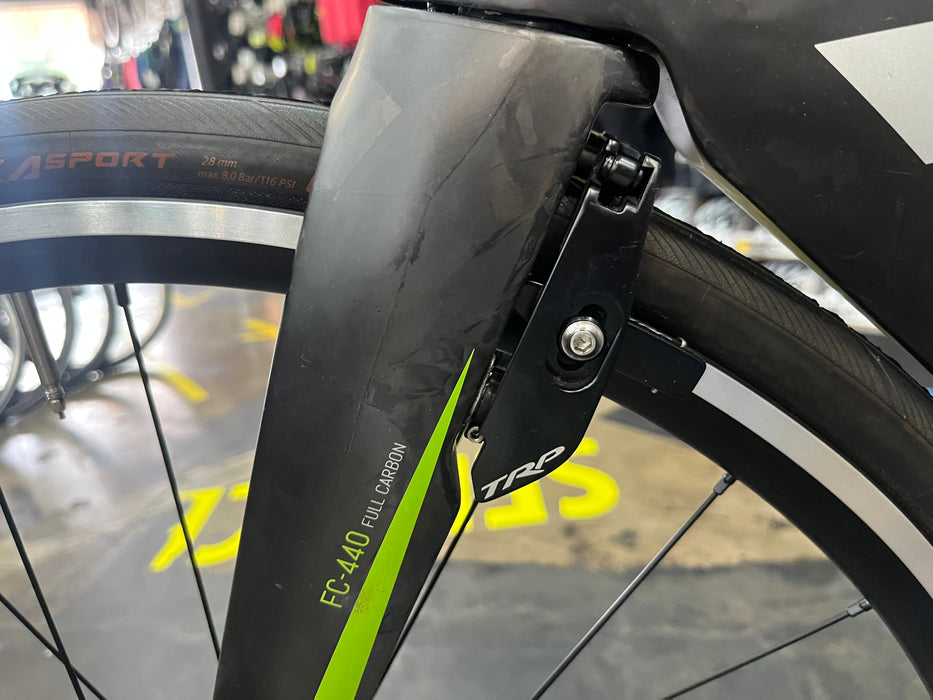 Fuji Norcom Straight 2.5 Shimano 105 11 Speed - Carbon/Green 2015 NEW