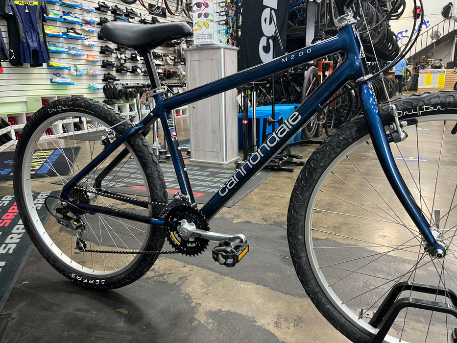 Cannondale M200 7 Speed Mountain Bike - Blue Fade USED