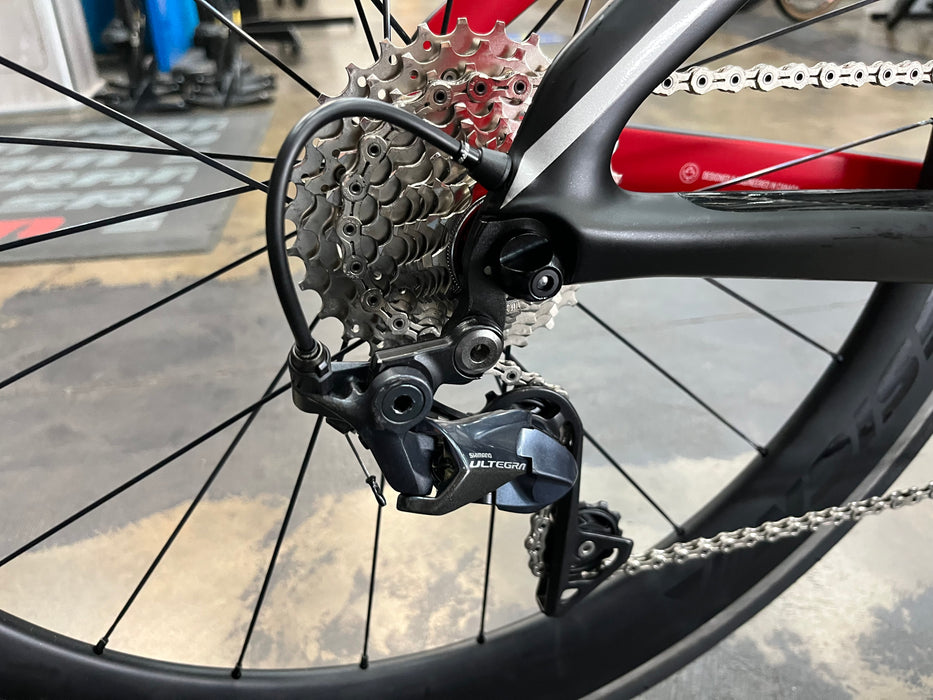 Argon 18 E-119 Tri+ Shimano Ultegra 11 Speed w/Profile Design 58/78 Wheels - Black 2022