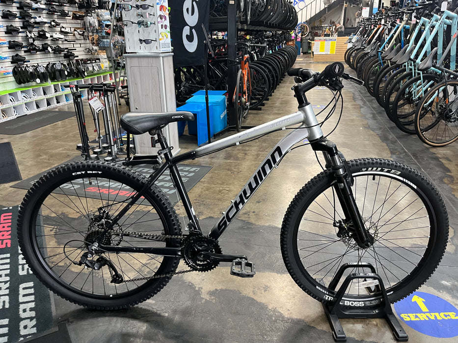 Schwinn Al Comp Microshift 7 Speed - Silver/Black USED