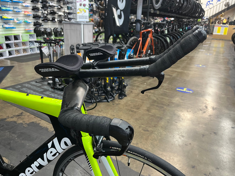 Cervelo P3 Shimano Ultegra Di2 11 Speed - Fluoro/White/Black DEMO