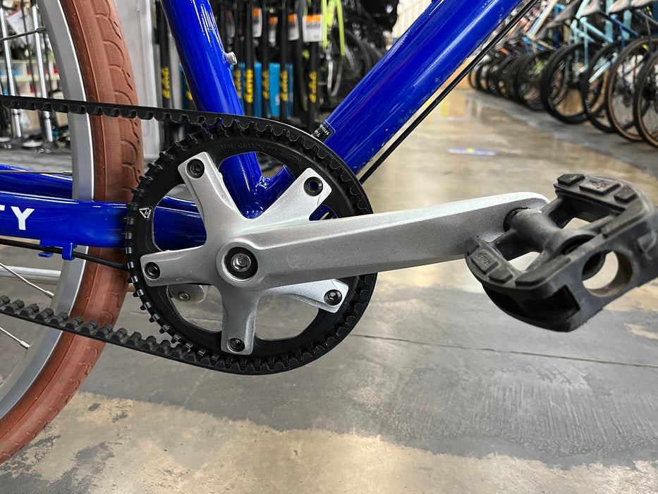 Priority Belt Drive Bicycle Shimano 3 Speed C/B - Blue USED