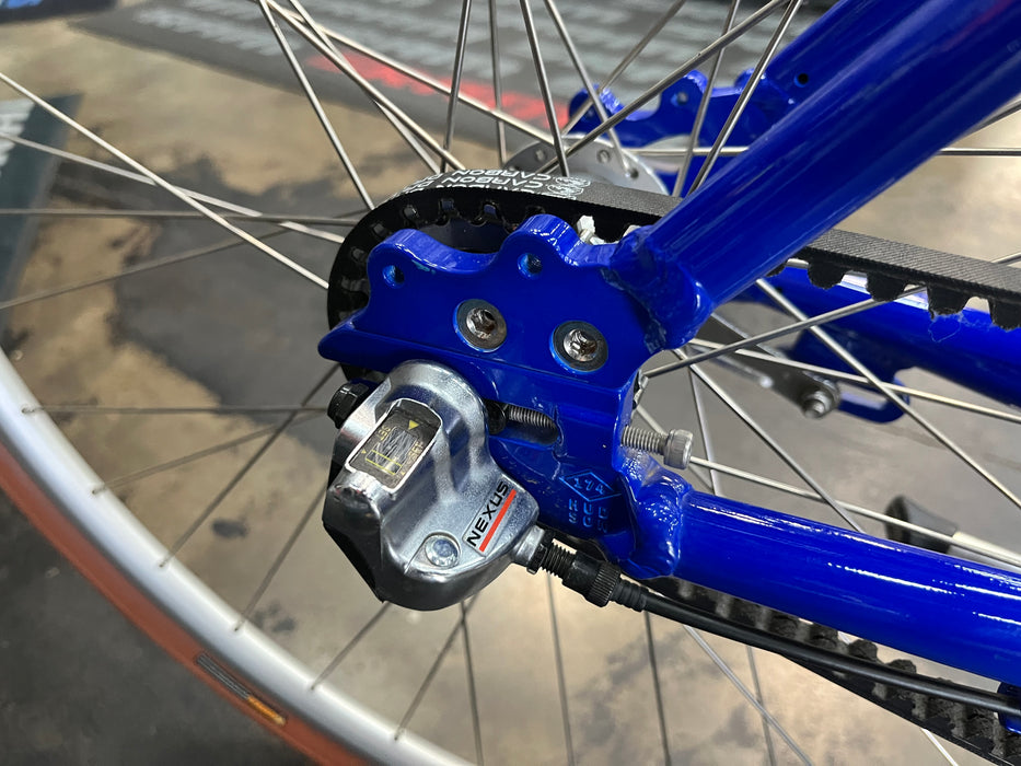 Priority Belt Drive Bicycle Shimano 3 Speed C/B - Blue USED