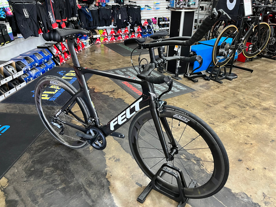 Felt B Performance Shimano Ultegra 11 Speed Zipp 404 Firecrest - Charcoal