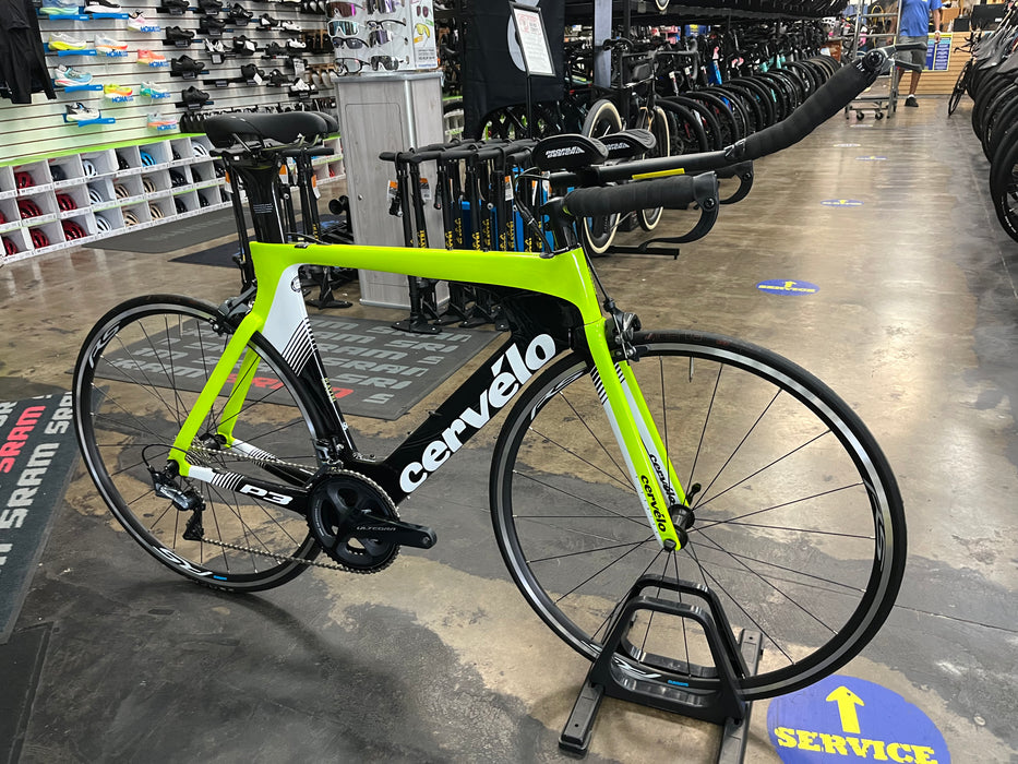 Cervelo P3 Shimano Ultegra 11-Speed - Fluoro/White/Black