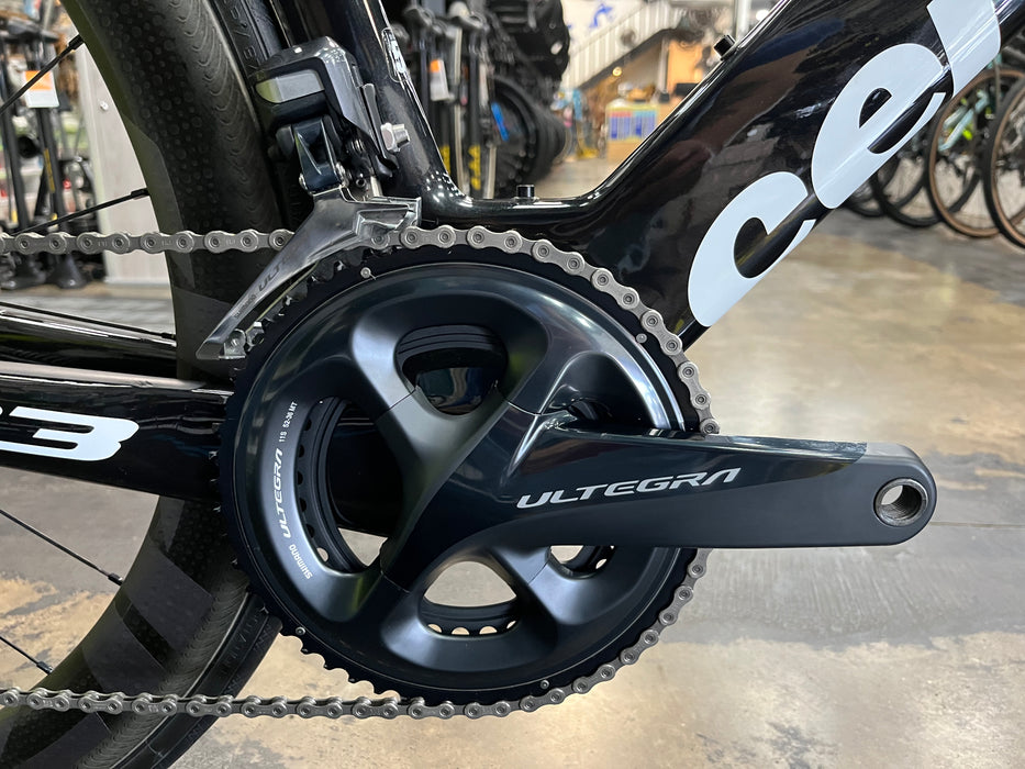 Cervelo P3 Shimano Ultegra Di2 w/ ZIPP 404 Firecrest Wheels - Fluoro/Black/Black 2019 DEMO