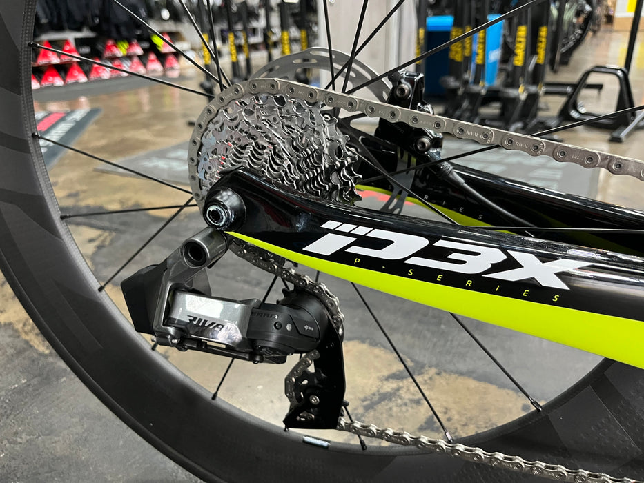 Cervelo P3X SRAM Rival eTap AXS 2x w/ZIPP 808 Firecrest Wheels - Rivera/Fluoro/Black