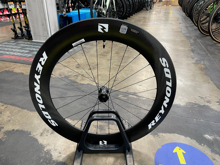 Reynolds AR80 Disc Carbon Clincher Tubeless Wheelset - White Vinyl Decal