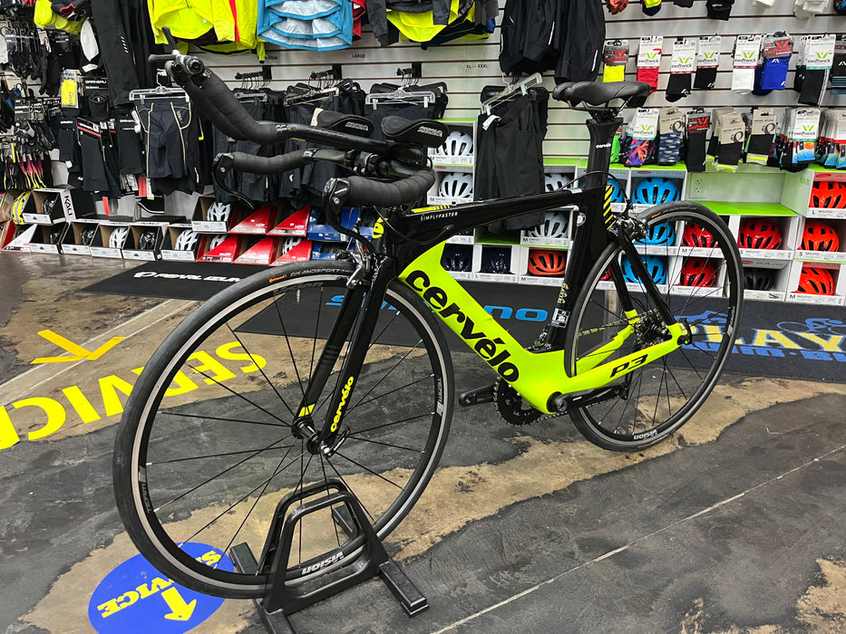 Cervelo P3 Shimano 105 11 Speed with Vision Team 25 Alloy Wheels DEMO