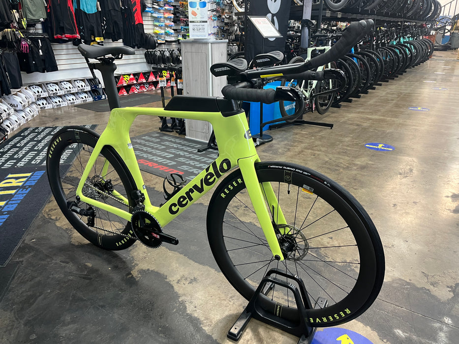 Cervelo P-Series SRAM Rival eTap AXS w/Reserve Wheels 52|63 - Paris Green
