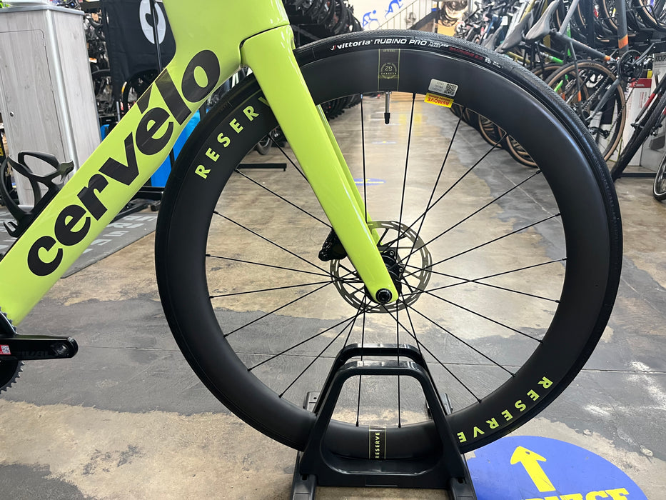 Cervelo P-Series SRAM Rival eTap AXS w/Reserve Wheels 52|63 - Paris Green