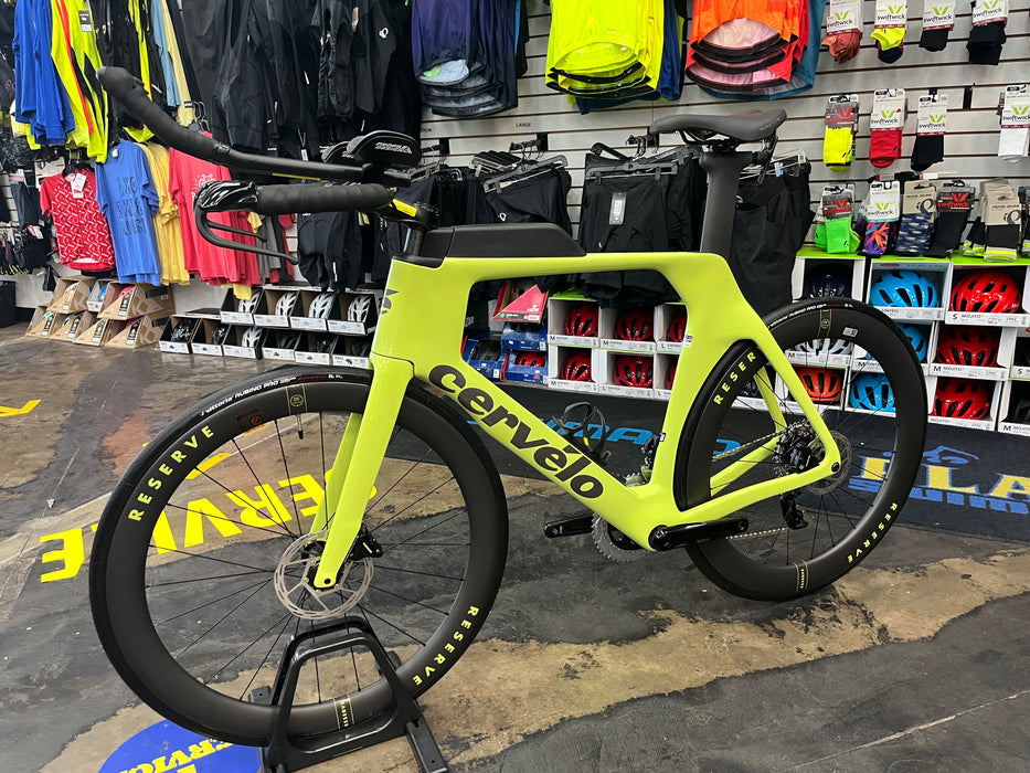 Cervelo P-Series SRAM Rival eTap AXS w/Reserve Wheels 52|63 - Paris Green