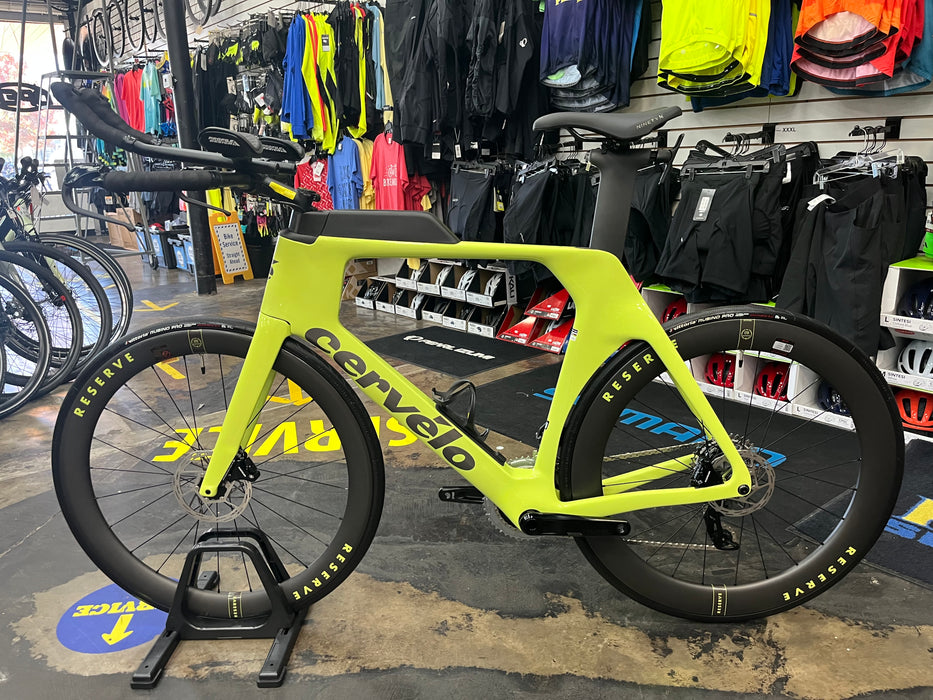 Cervelo P-Series SRAM Rival eTap AXS w/Reserve Wheels 52|63 - Paris Green