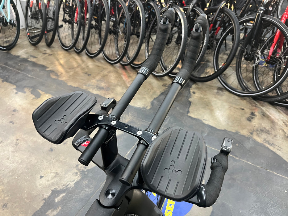 Argon 18 E-118 Tri+ SRAM Rival eTAP AXS 12 Speed - Reynolds AR80 Wheelset - Black 2023