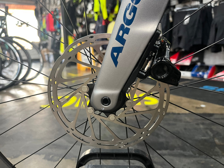 Argon 18 E-118 Tri+ SRAM Rival eTAP AXS 12 Speed - Reynolds AR80 Wheelset - Black 2023