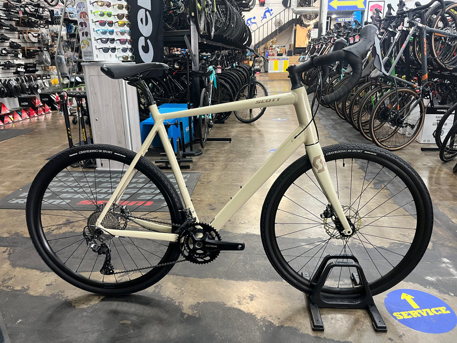 Scott Speedster Gravel 10 Shimano GRX 11-Speed - Cream 2021 DEMO