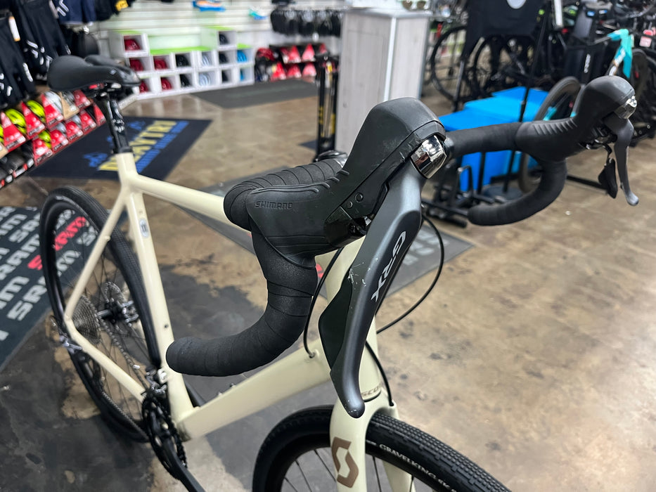 Scott Speedster Gravel 10 Shimano GRX 11-Speed - Cream 2021 DEMO