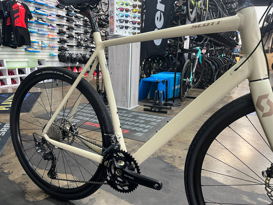 Scott Speedster Gravel 10 Shimano GRX 11-Speed - Cream 2021 DEMO