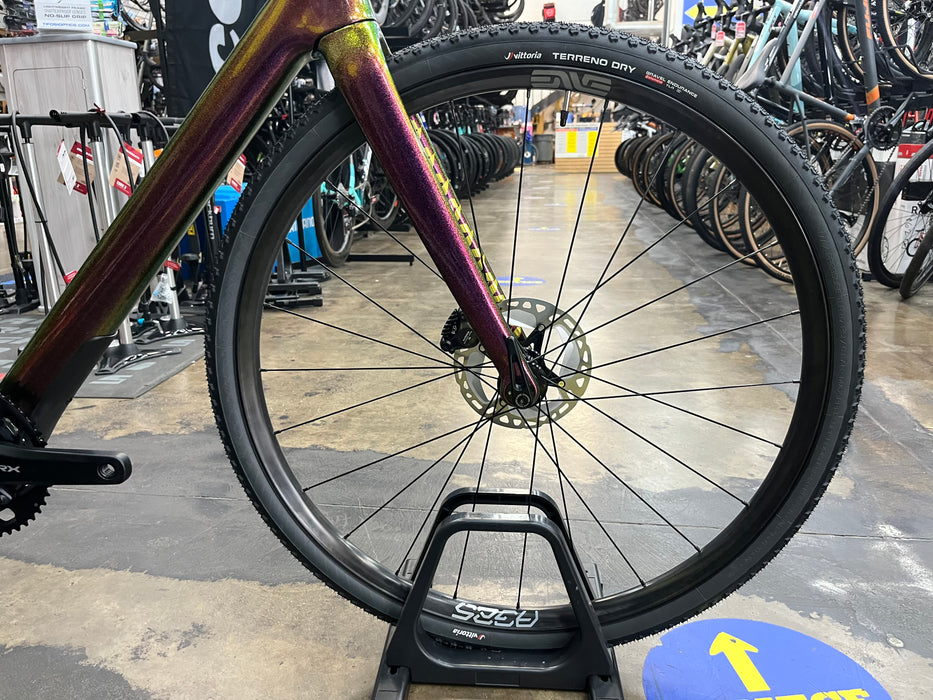 Cervelo Aspero 5 Shimano GRX Di2 12 Speed w/ENVE AG25 Wheels - Purple Sunset