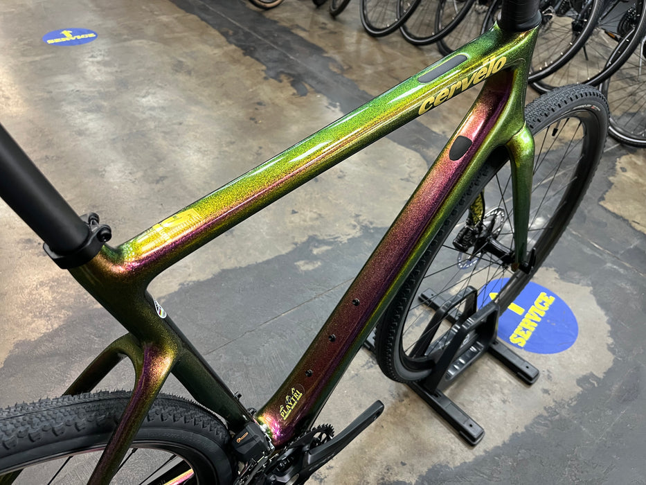 Cervelo Aspero 5 Shimano GRX Di2 12 Speed w/ENVE AG25 Wheels - Purple Sunset