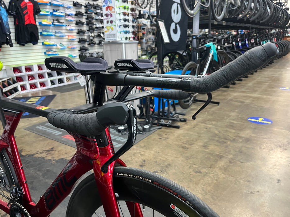 BMC Timemachine 01 Shimano Ultegra Di2 R8150 Reynolds AR80 - Red 2023