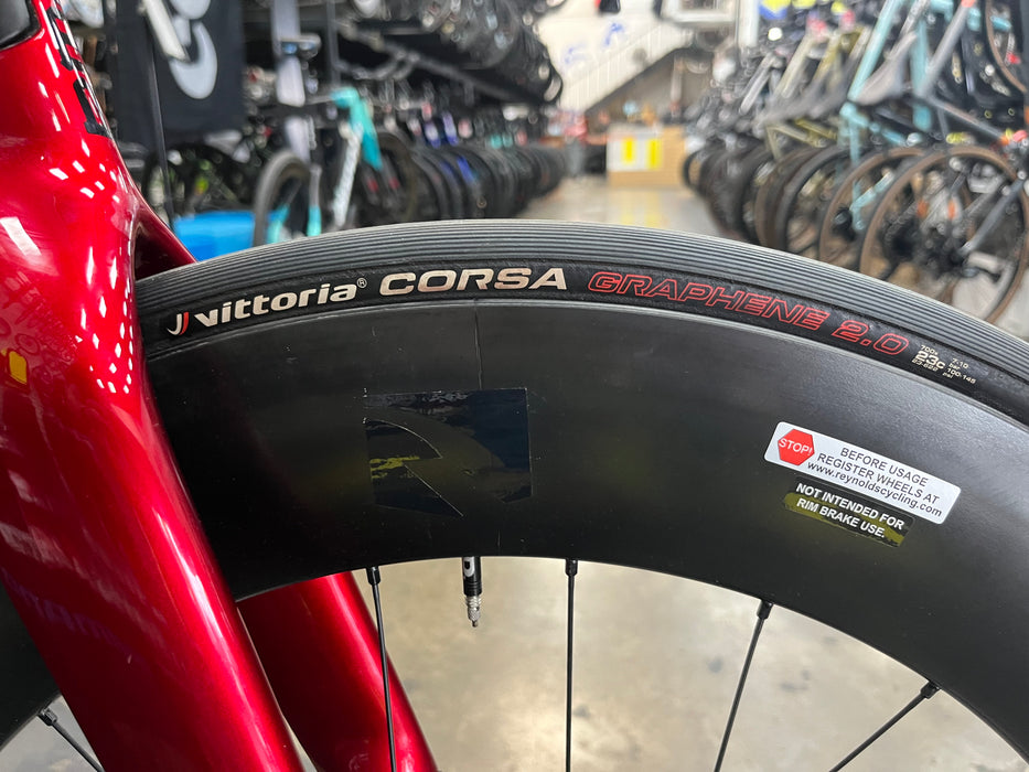 BMC Timemachine 01 Shimano Ultegra Di2 R8150 Reynolds AR80 - Red 2023