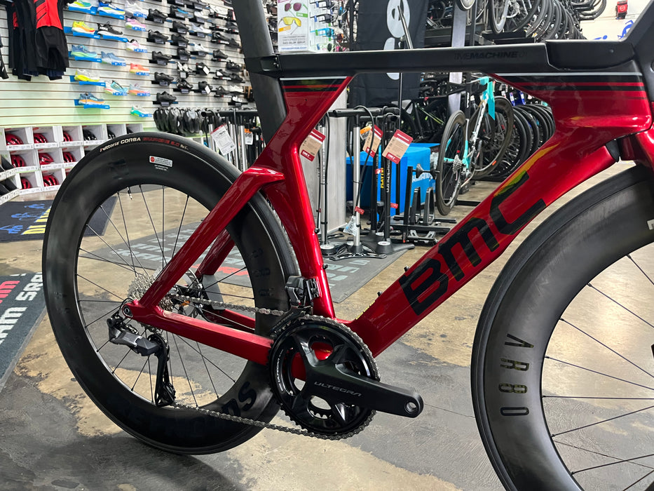BMC Timemachine 01 Shimano Ultegra Di2 R8150 Reynolds AR80 - Red 2023