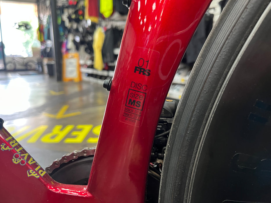 BMC Timemachine 01 Shimano Ultegra Di2 R8150 Reynolds AR80 - Red 2023