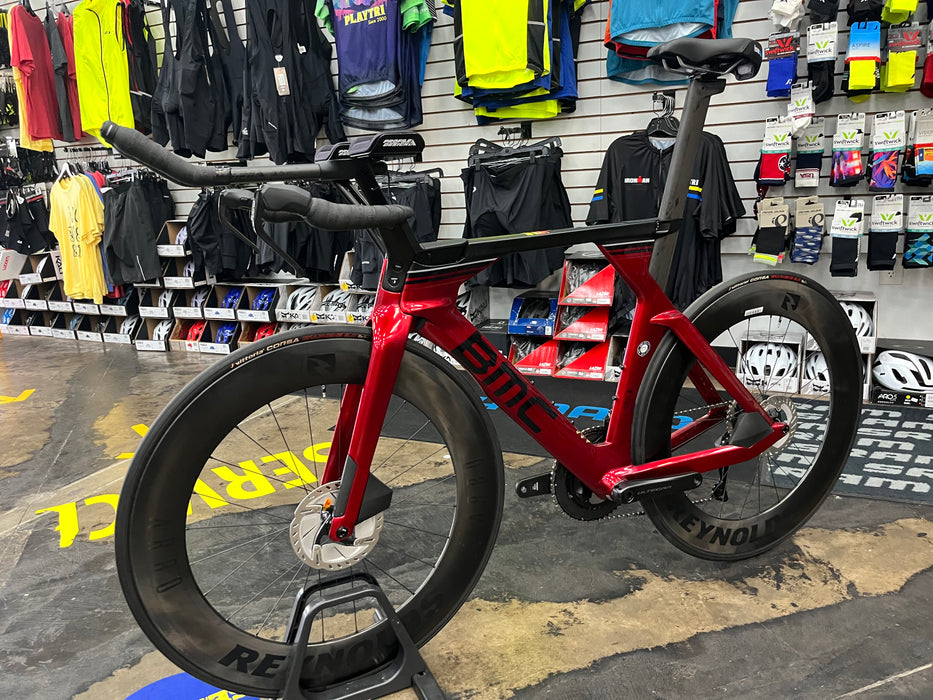 BMC Timemachine 01 Shimano Ultegra Di2 R8150 Reynolds AR80 - Red 2023