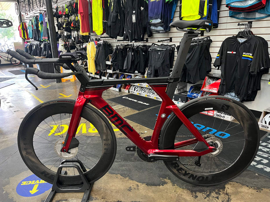 BMC Timemachine 01 Shimano Ultegra Di2 R8150 Reynolds AR80 - Red 2023
