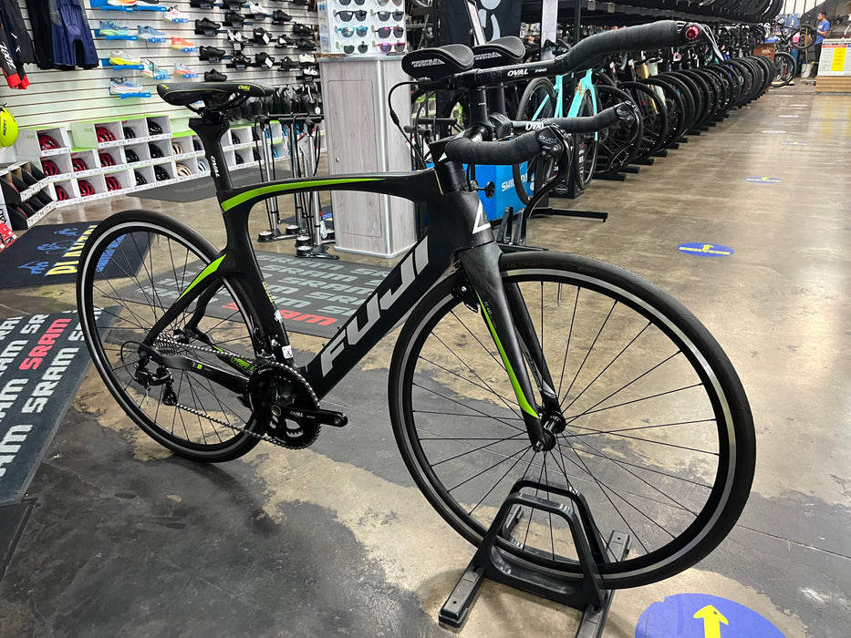 Fuji Norcom Straight 2.5 Shimano 105 11 Speed - Carbon/Green 2015 NEW