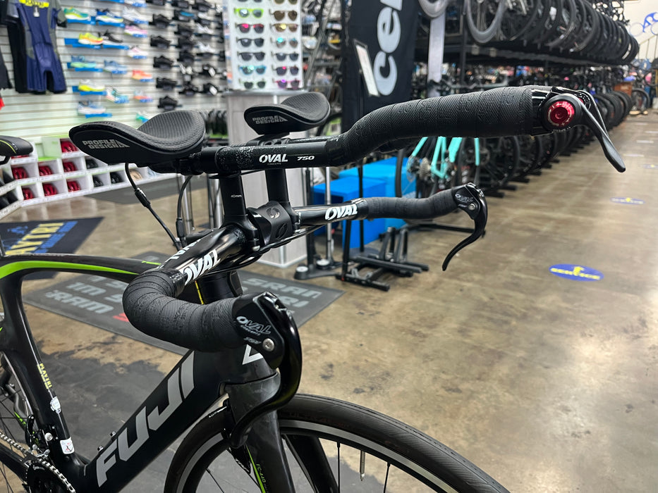 Fuji Norcom Straight 2.5 Shimano 105 11 Speed - Carbon/Green 2015 NEW