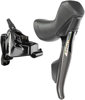 SRAM Force AXS D2 HRD Right/Rear Shift/Brake Lever and Hydraulic Disc Caliper Flat Mount Black