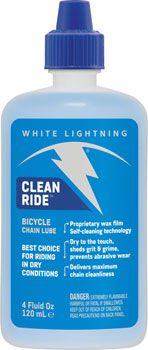 White Lightning Clean Ride Bike Chain Wax Lube - 4oz, Drip