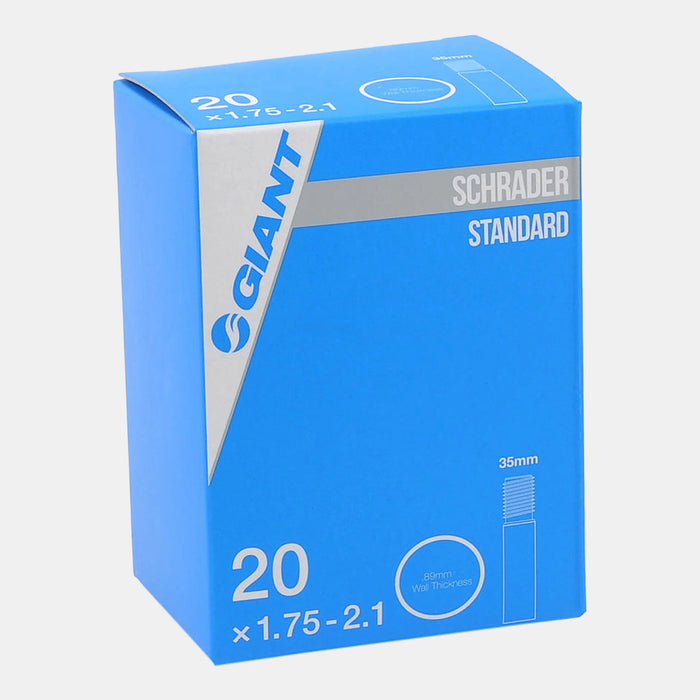 Giant Bicycle Inner Tube 20 x 1.75 – 2.10, Schrader Valve 35mm
