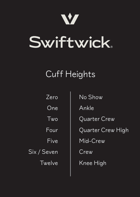 Swiftwick Aspire Four (Quarter Crew High) Socks