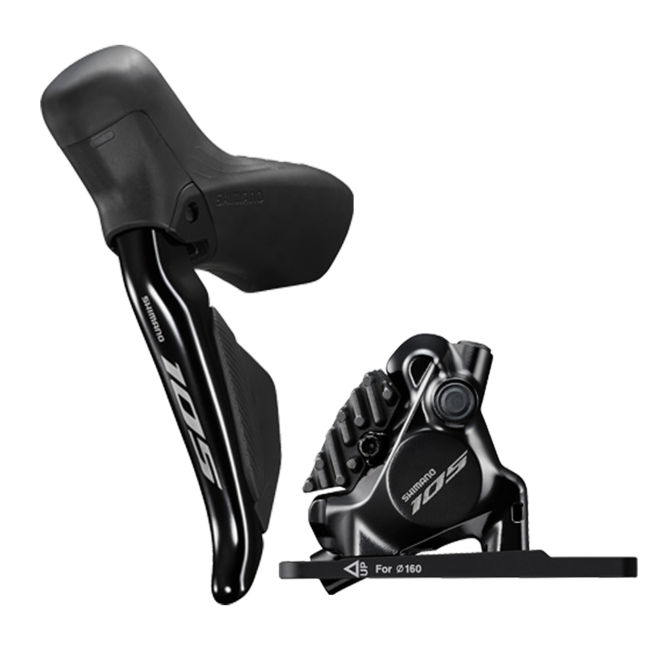 Shimano 105 ST-R7170/BR-R7170 Di2 Shift/Brake Lever + Hydraulic Disc - Left OUT OF BOX